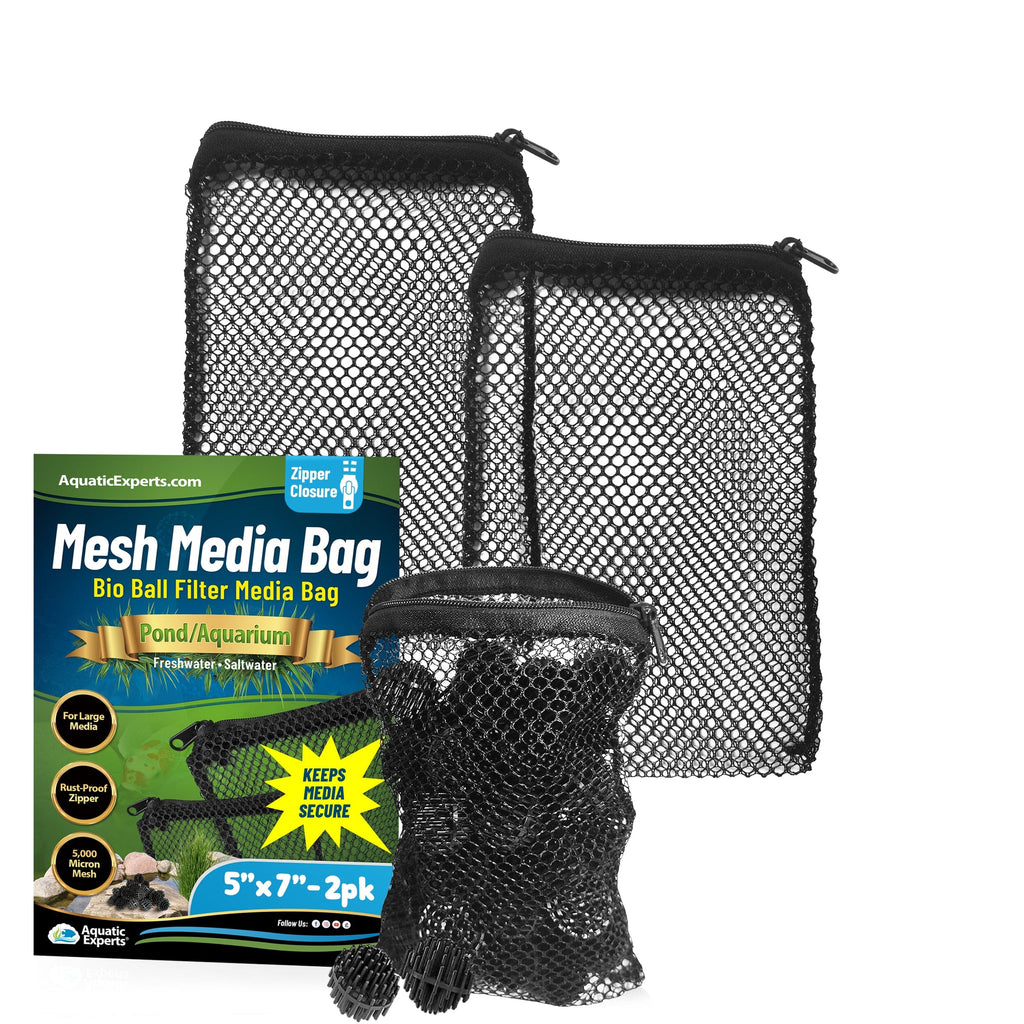 Mesh Bags for Bio Ball Filter Media - Perfect for Aquarium and Pond Filtration - Made in The USA